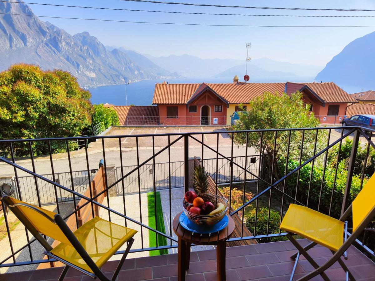 Happy Guest Apartments - Lake & Green Oasis Riva di Solto Exteriör bild